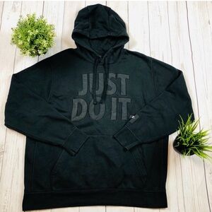 Nike JUST DO IT Black Hoodie |XL|
